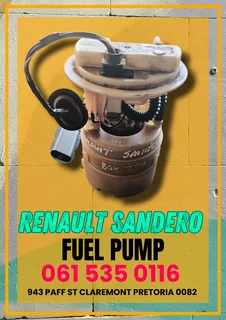Renault Sandero fuel pump Call or WhatsApp me 0636348112