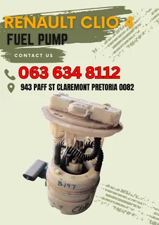 Renault clio 4 fuel pump WhatsApp me 0636348112