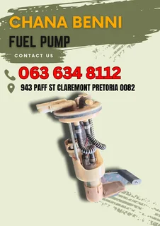 Chana benni fuel pump Call or WhatsApp me 061 535 0116