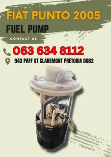 Fiat Punto 2005  fuel pump Call or WhatsApp me 0636348112