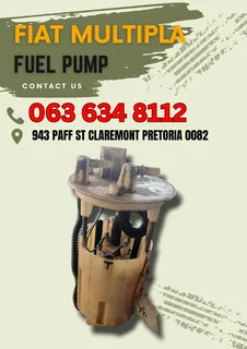 Fiat multipla fuel pump Call or WhatsApp me 0636348112