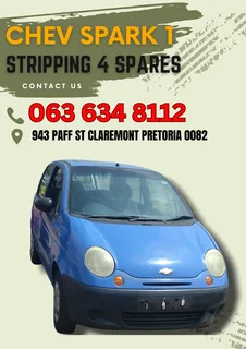 Chev spark 1 stripping for spares Call or WhatsApp me 061 535 0116