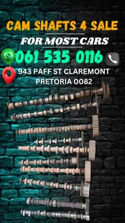 Camshafts for sale Contact me for the prices and more information 063 149 6230