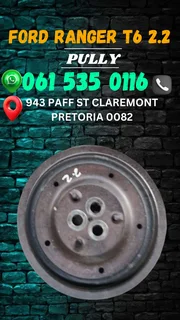 Ford ranger T6 2.2 pully WhatsApp me 0636348112