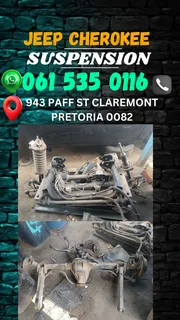 Jeep Cherokee suspension Call or WhatsApp me 0636348112