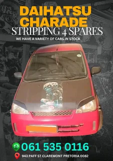 Daihatsu charade stripping for spares