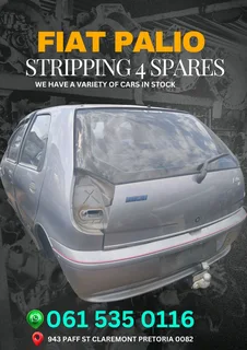 Fiat palio stripping for spares Call or WhatsApp me 0636348112