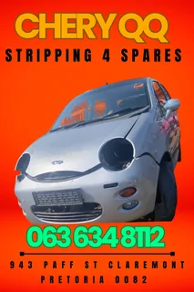Chery QQ stripping for spares Call or WhatsApp me 0636348112