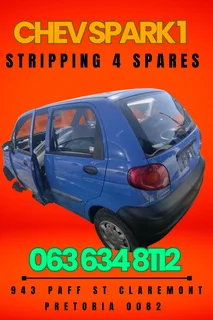 Chev spark 1 stripping for spares Call or WhatsApp me 0636348112
