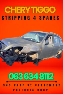 Chery tiggo stripping for spares Call or WhatsApp me 0636348112