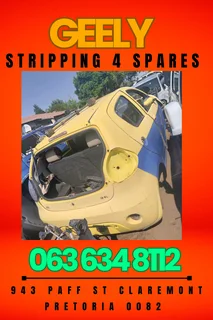 Geely stripping for spares Call or WhatsApp me 0636348112