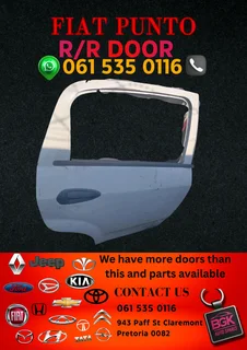 Fiat Punto R/R door for sale Contact me 0636348112