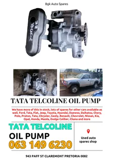 Tata telcoline oil pump Call or WhatsApp me 0636348112