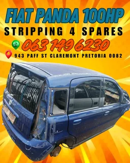 Fiat panda 100HP stripping for spares Call or WhatsApp me 0636348112