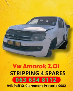 Vw Amarok stripping for spares Call or WhatsApp me 0636348112