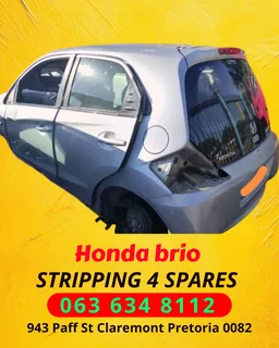 Honda brio stripping for spares Call or WhatsApp me 0636348112