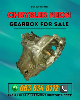 Chrysler neon 2.0l gearbox Call me 061 535 0116