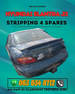 Hyundai Elantra j2 stripping for spares Call or WhatsApp me 0636348112