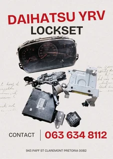 Daihatsu yrv lockset Call or WhatsApp me 0636348112