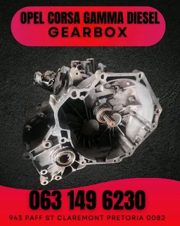 Opel corsa gamma diesel gearbox Call or WhatsApp me 0636348112