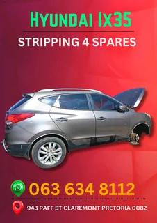 Hyundai ix35 car parts Call or WhatsApp me 0636348112