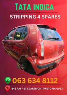 Tata indica stripping for spares Call or WhatsApp me 0636348112