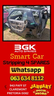 Smart car stripping for spares Call or WhatsApp me 0636348112