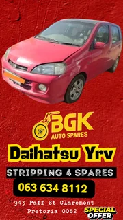 Daihatsu yrv stripping for spares Call or WhatsApp me 0636348112