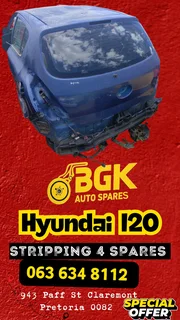 Hyundai I20 stripping for spares Call or WhatsApp me 0636348112