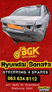 Hyundai Sonata stripping for spares Call or WhatsApp me 0636348112