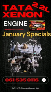 Tata xenon 2.2l engine R20 000 Call or WhatsApp me 0636348112