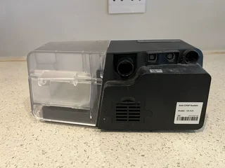New CPAP machine to help with sleep apnea