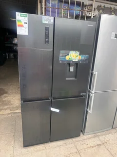 Hisense double door fridge