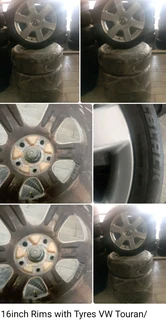 16inch Rims with Tyres VW Touran/Golf 5,6 for Sell...