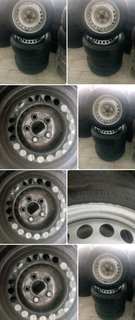 16inch Steel Wheels with Tyres VW Caddy/Caddy Maxi for Sell...