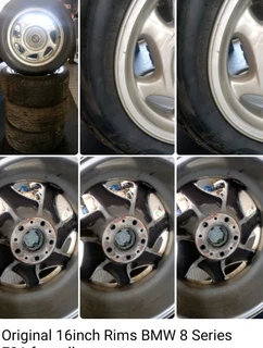 Original 16inch Rims with Tyres BMW 8 Series E31 for Sell...