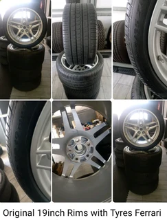 Original 19inch Rims and Tyres Ferrari F430 Spider for Sell...