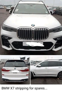 BMW X7 Stripping for spares...