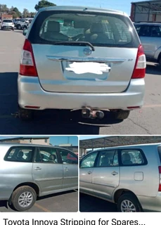 Toyota Innova Stripping for Spares...
