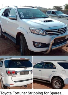 Toyota Fortuner Stripping For Spares...
