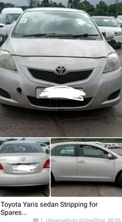 Toyota Yaris sedan Stripping for Spares...