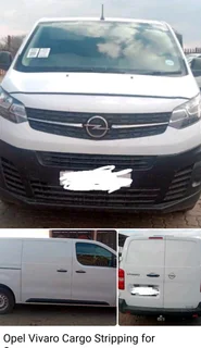 Opel Vivaro Cargo Stripping for Spares...