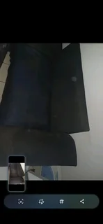 Black sofa