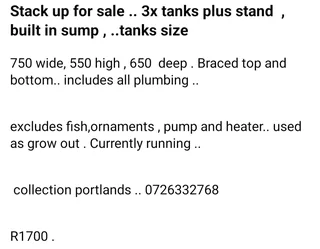 3 tier stack for sale