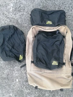 Backpacker "columbia" 135l Hiking Backpack (inclu. Sleeping Bag Satchel)