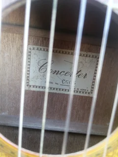 &#34;Concerter&#34; Acoustic Guitar