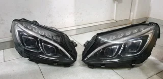 Mercedes-Benz w205, c200, C43  c63 led intelligent headlights