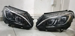 Mercedes-Benz w205, c200, C43  c63 led intelligent headlights