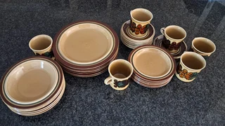 6 set classic dinner service