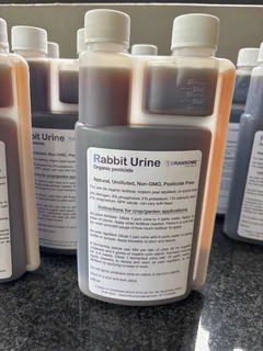 Rabbit urine- Potent Organic fertilizer and Pesticide- 500 mL bottle